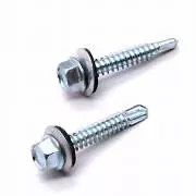 1.5” galvanized self-tapping screw w/ washer - 250 count bag