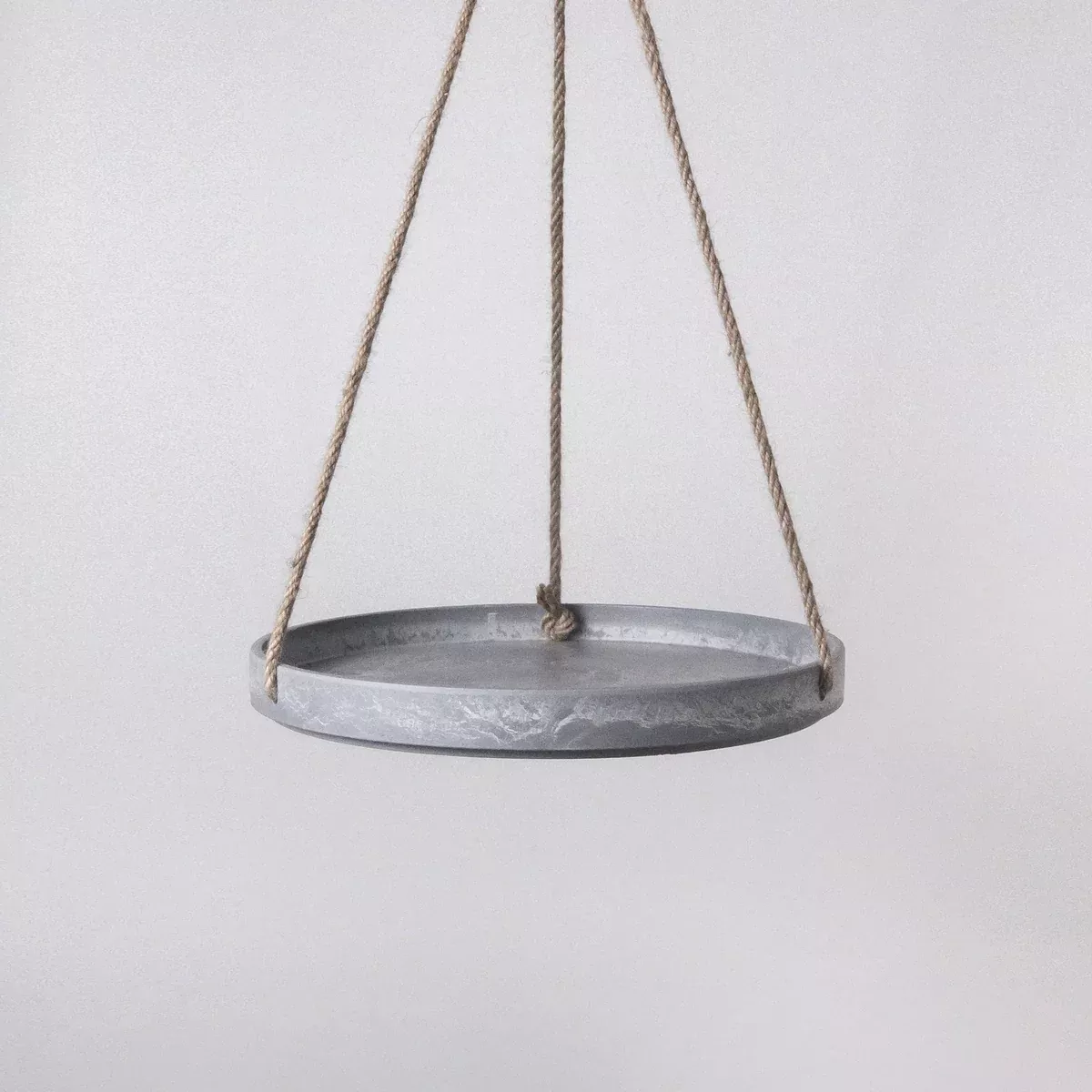 10-signature-stone-hanging-tray-gray-stone 10" Signature Stone Hanging Tray: Gray Stone