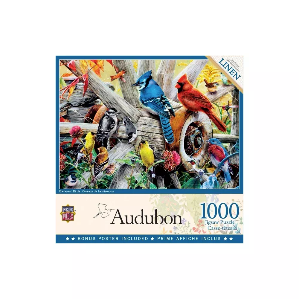 1000-piece-backyard-birds-puzzle 1000 Piece Backyard Birds Puzzle