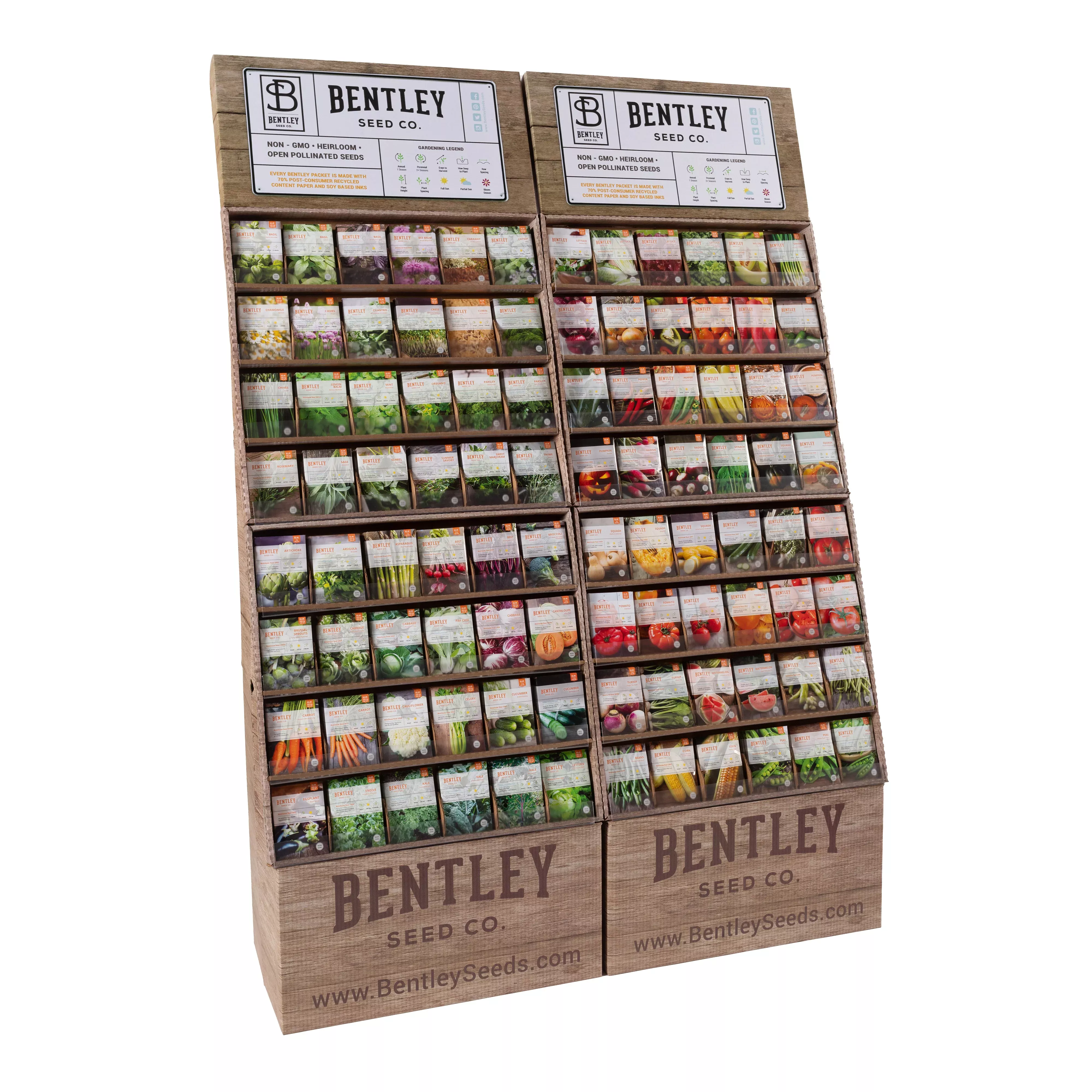 1000-piece-vegetable-herb-seed-packet-retail-pos-corrugated 1000 Piece Vegetable and Herb Seed Packet Retail POS Corrugated
