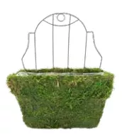 15-moss-wall-rectangle-planter 15" Moss Wall Rectangle Planter