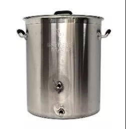 16-gallon-brewer-s-beast-brewing-kettle-w-two-ports 16 GALLON BREWER'S BEAST BREWING KETTLE W/ TWO PORTS