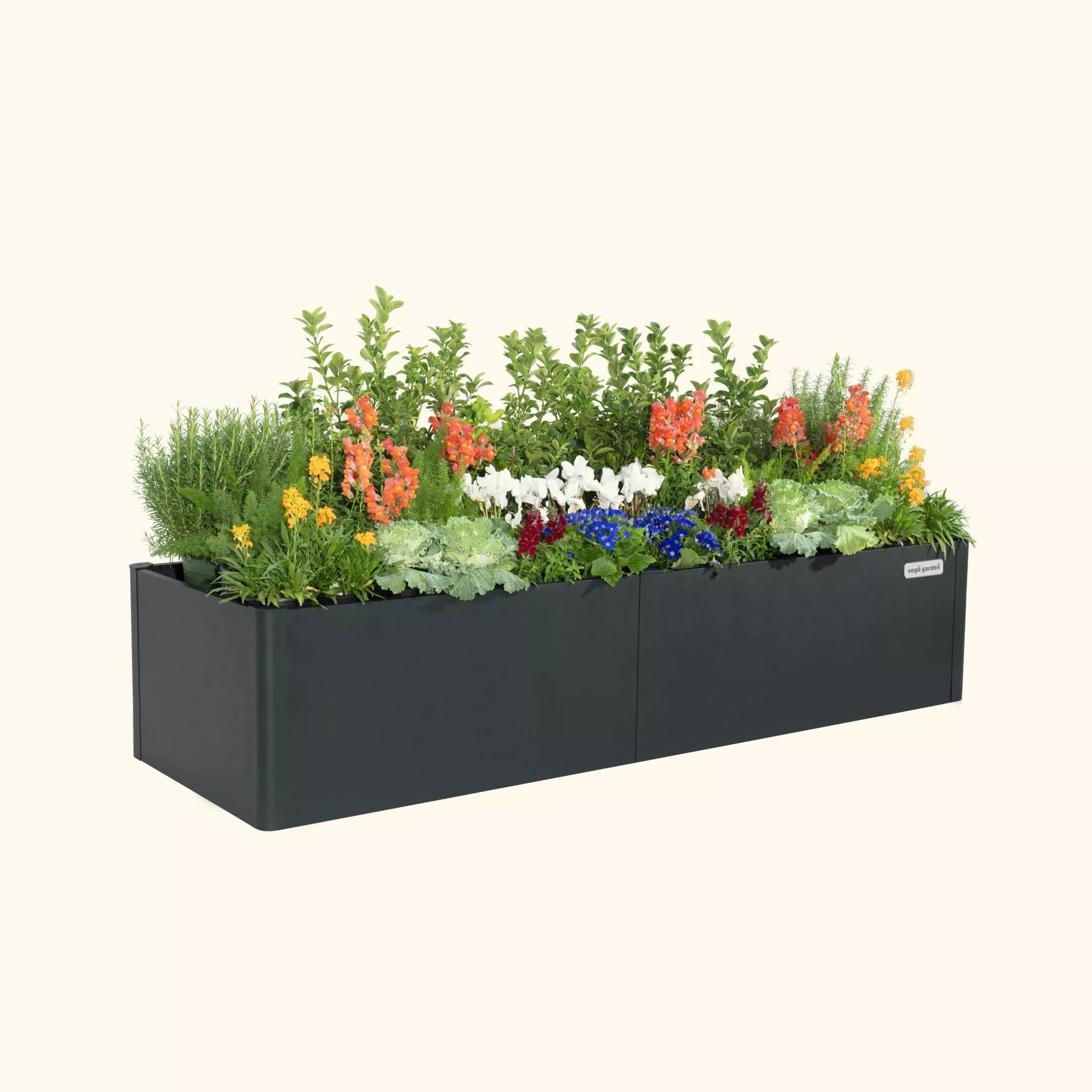 17-tall-modern-27-x-83-metal-raised-garden-bed 17" Tall Modern 27" x 83" Metal Raised Garden Bed