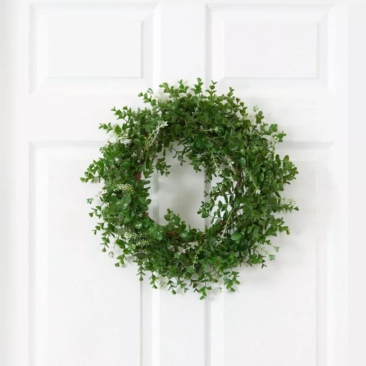 18-in-eucalyptus-double-ring-wreath-w-twig-base 18-in Eucalyptus Double Ring Wreath w/Twig Base