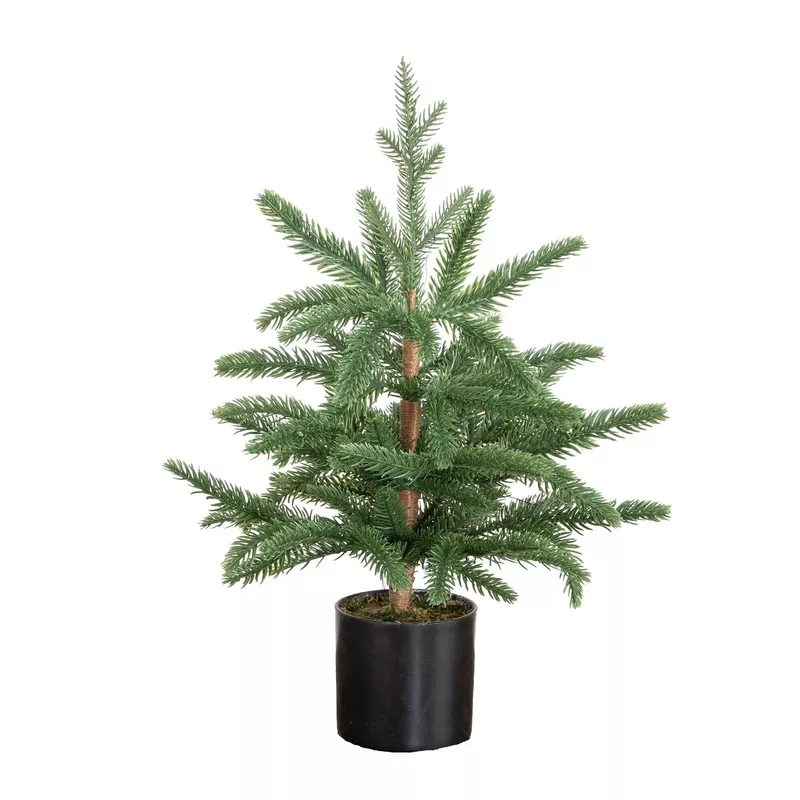 18-pre-lit-artificial-christmas-tree-with-12-led-lights 18 Pre-Lit Artificial Christmas Tree with 12 LED Lights