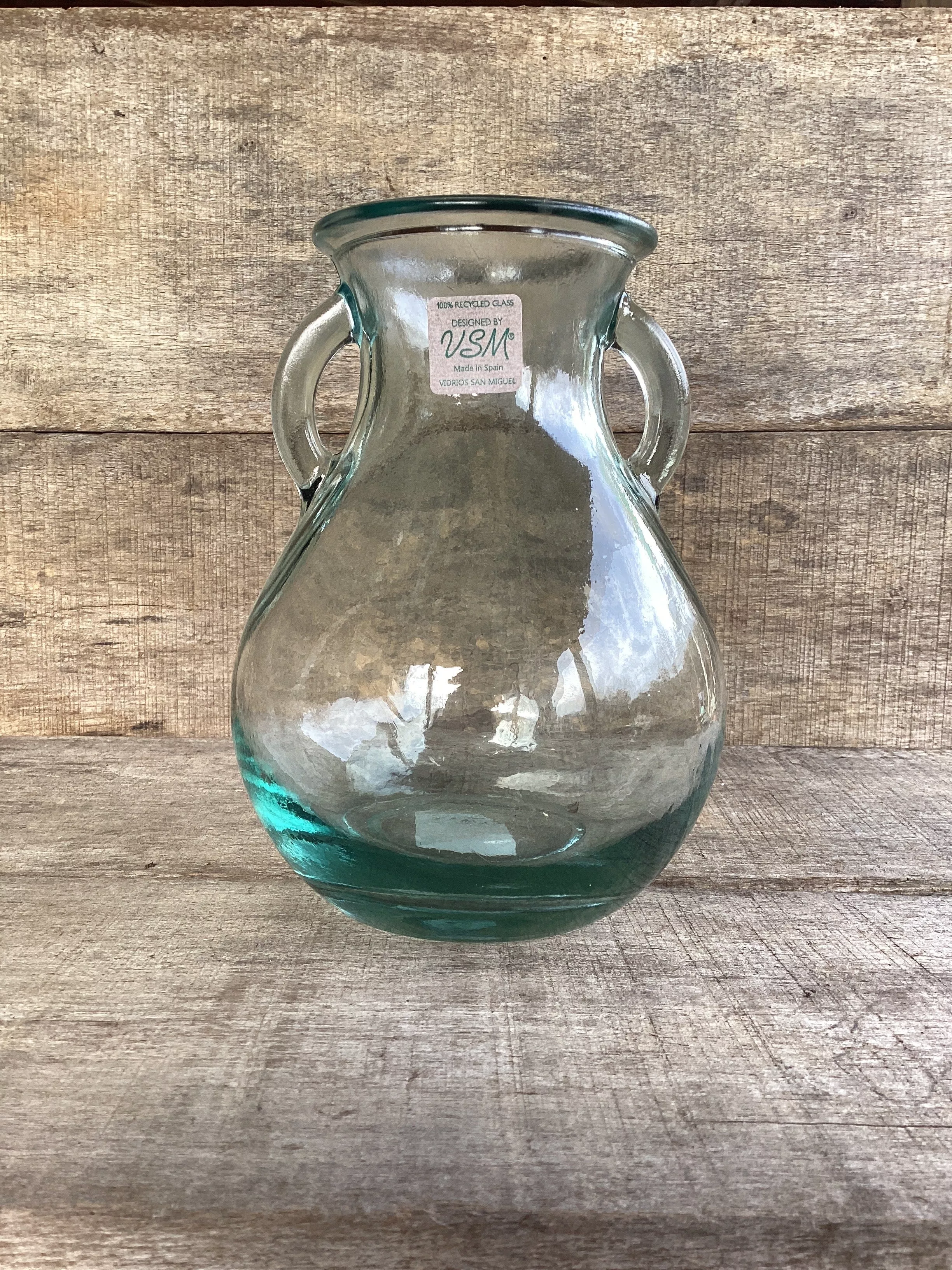 2-handle-glass-vase 2 Handle Glass Vase