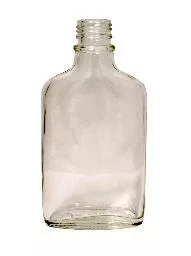 200 ML FLINT GLASS FLASK (28MM CT FINISH)