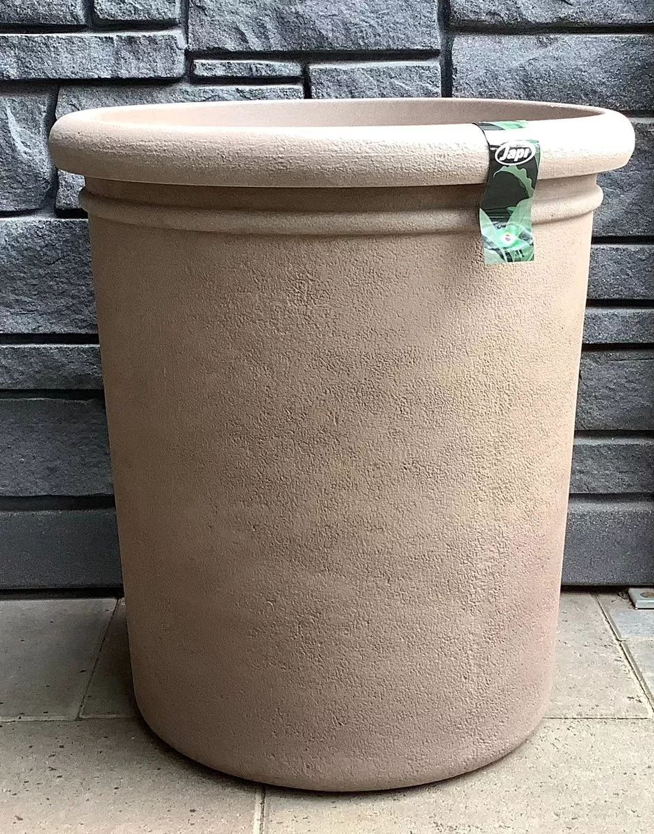 21-75-firenze-round-planter-macchiato 21.75" Firenze Round Planter Macchiato