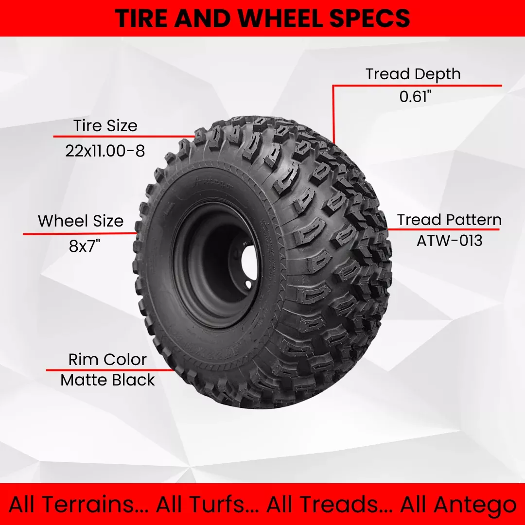 22x11-00-8-with-8x7-matte-black-wheels-golf-cart-set-4 22x11.00-8 with 8x7 Matte Black Wheels for Golf Cart (Set of 4)