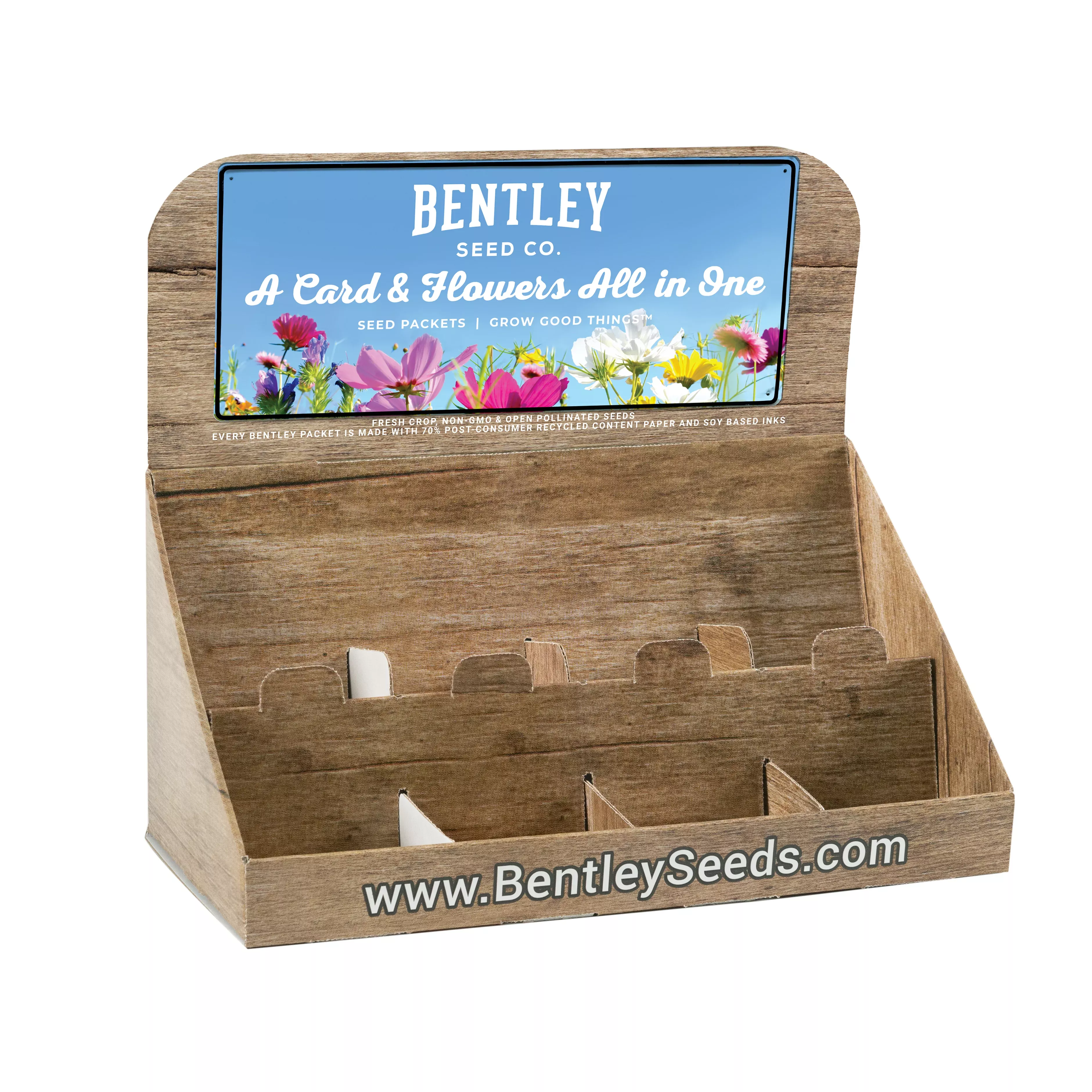 250-empty-seed-favor-packet-countertop-display 250 Empty Seed Favor Packet Countertop Display