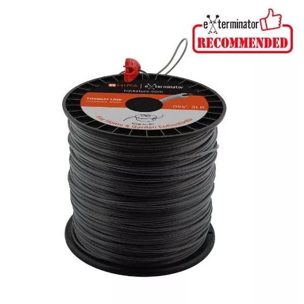 3-pound-095-inch-heavy-duty-professional-round-trimmer-line-in-spool-with-line-c 3-Pound .095-inch Heavy-Duty Professional Round Trimmer Line in Spool with Line Cutter for Troy Bilt Poulan Ryobi Echo Stihl WeedEater Craftsman