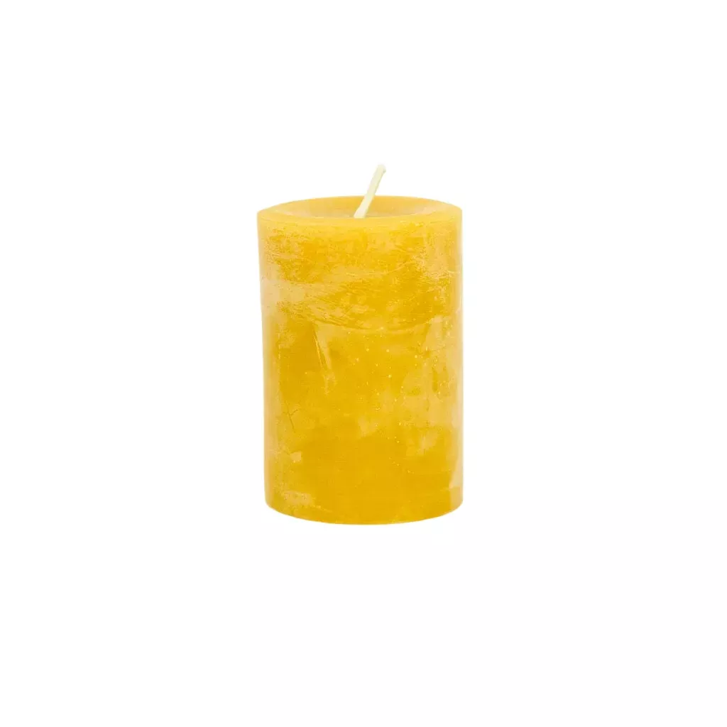 3x4-pillar-bees-wax-candle 3x4 Pillar Bees Wax Candle