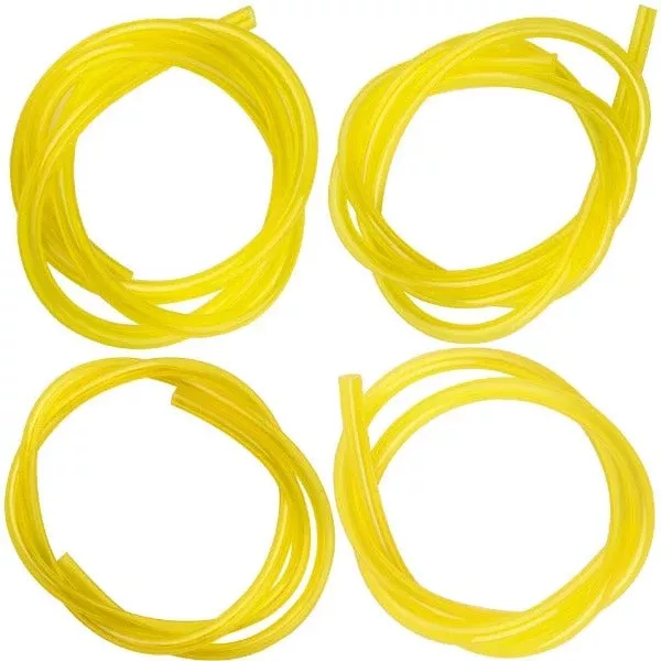 4-sizes-4-ft-each-clear-fuel-line-2-stroke-small-engine-stihl-poulan-chainsaw-we 4 Sizes 4-Ft-Each Clear Fuel Line for 2-Stroke Small Engine Stihl Poulan Chainsaw Weedeater Trimmer Leaf Blower I.D.xO.D. 3/32 x 3/16 1/8 x 3/16 inch