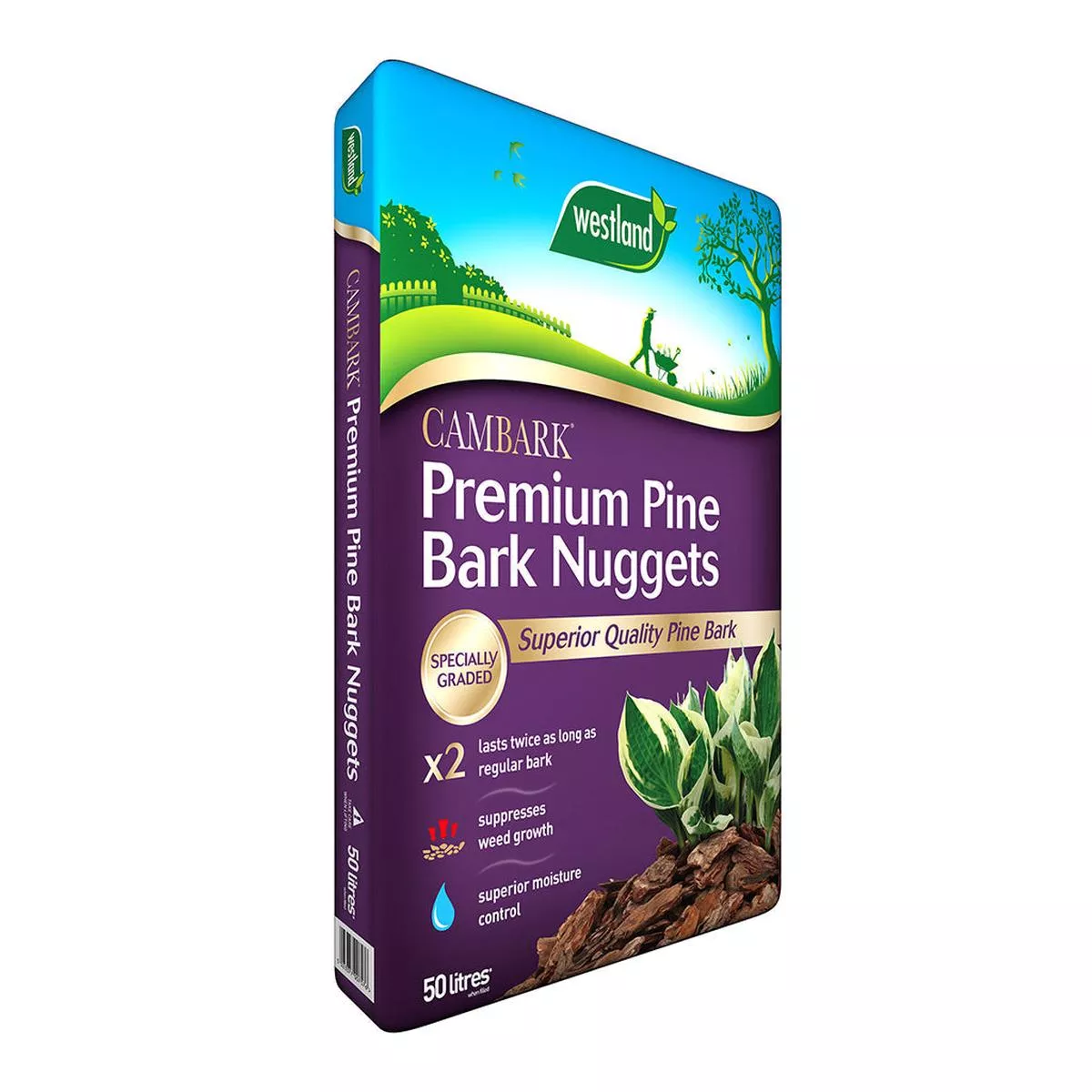 45-x-premium-pine-bark-nuggets-50l 45 x Premium Pine Bark Nuggets 50L