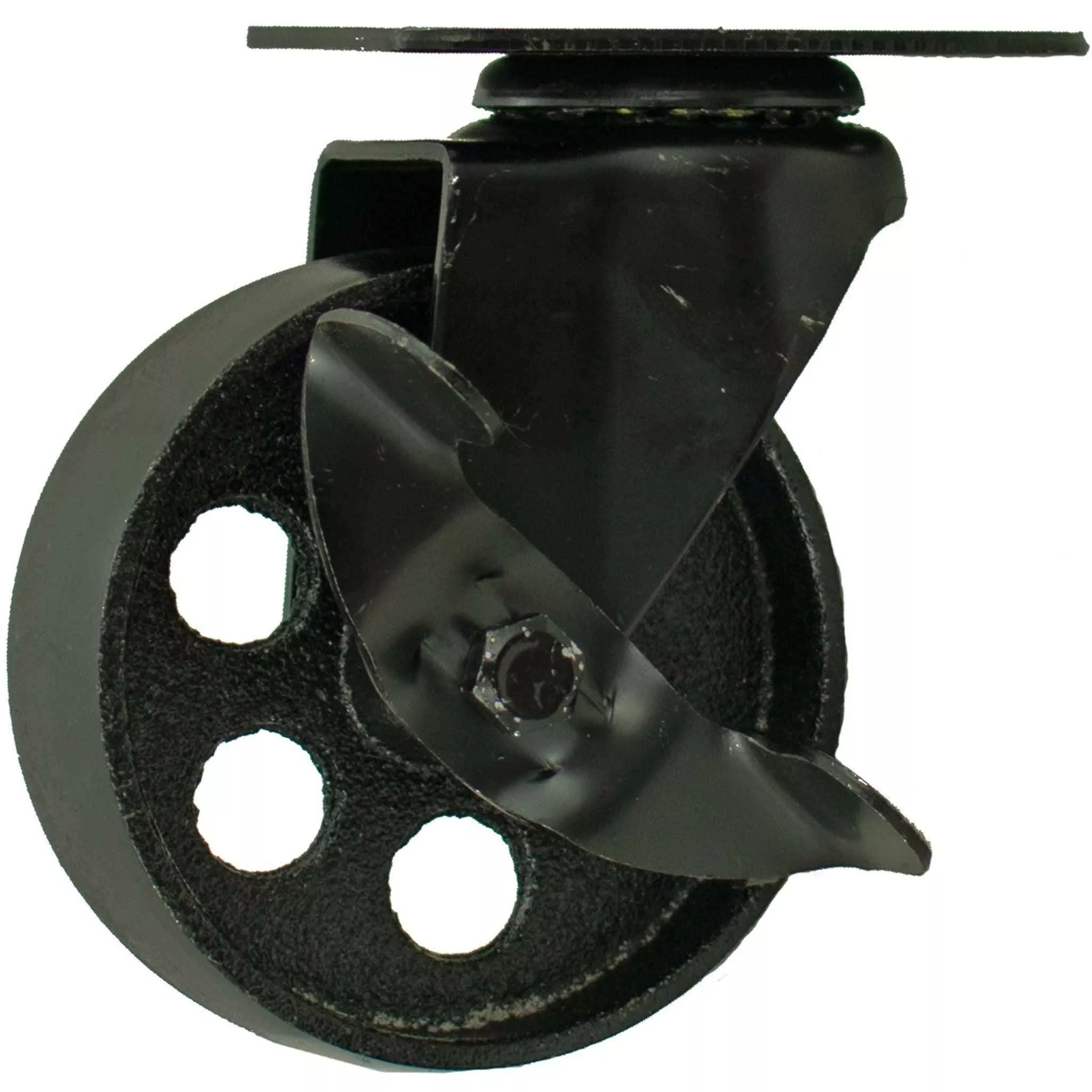 5in-black-casters-swivel-with-brakes 5in Black Casters - Swivel with Brakes