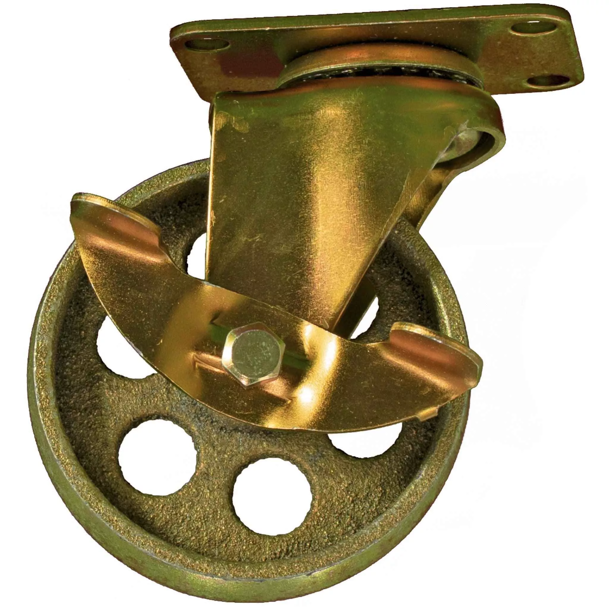 5in-gold-casters-swivel-with-brakes 5in Gold Casters - Swivel with Brakes
