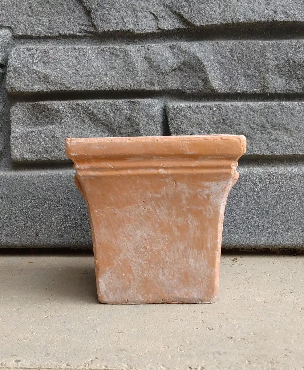 6.25" Selena Square- Rustic Red