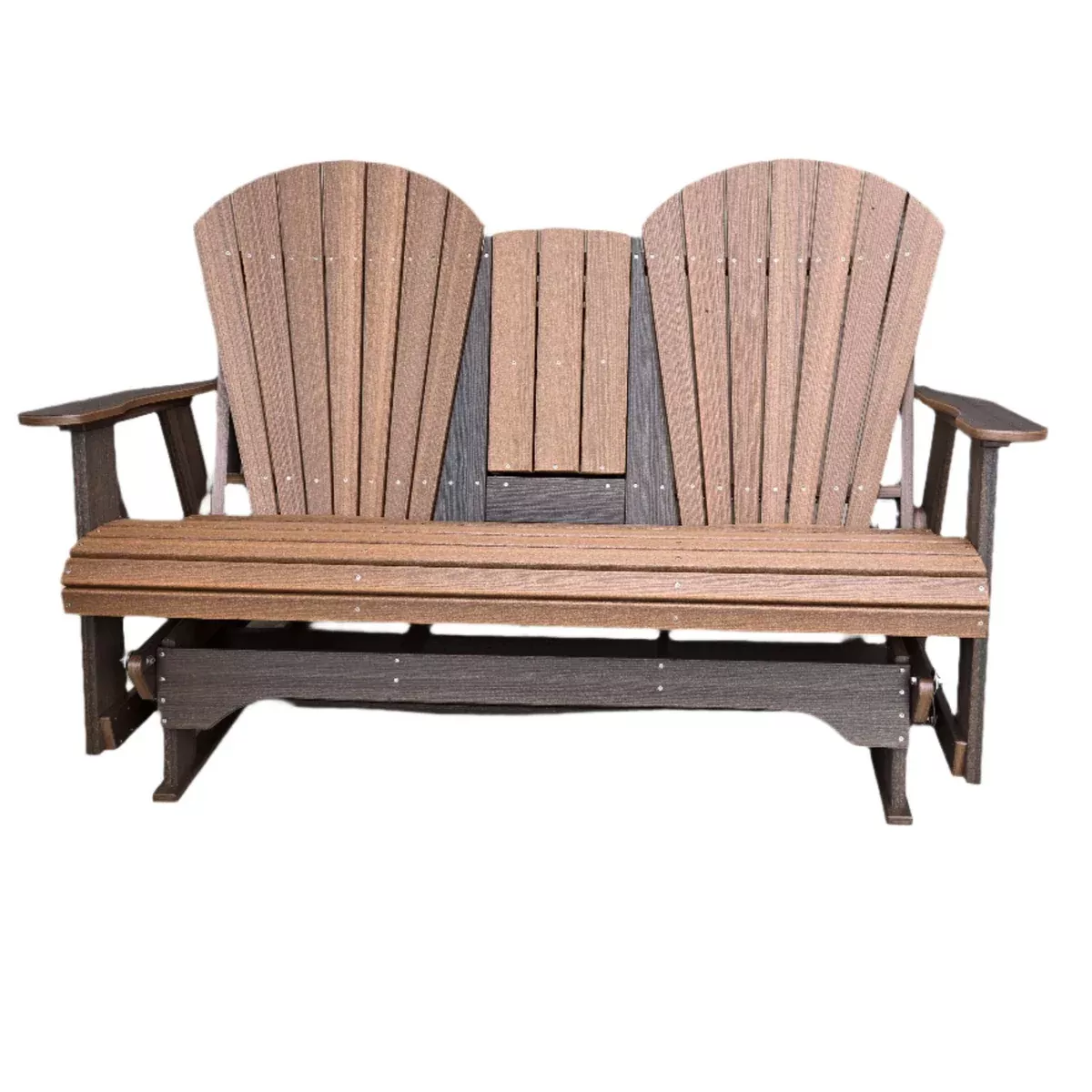 6-adirondack-style-bench-glider 6' Adirondack Style Bench Glider