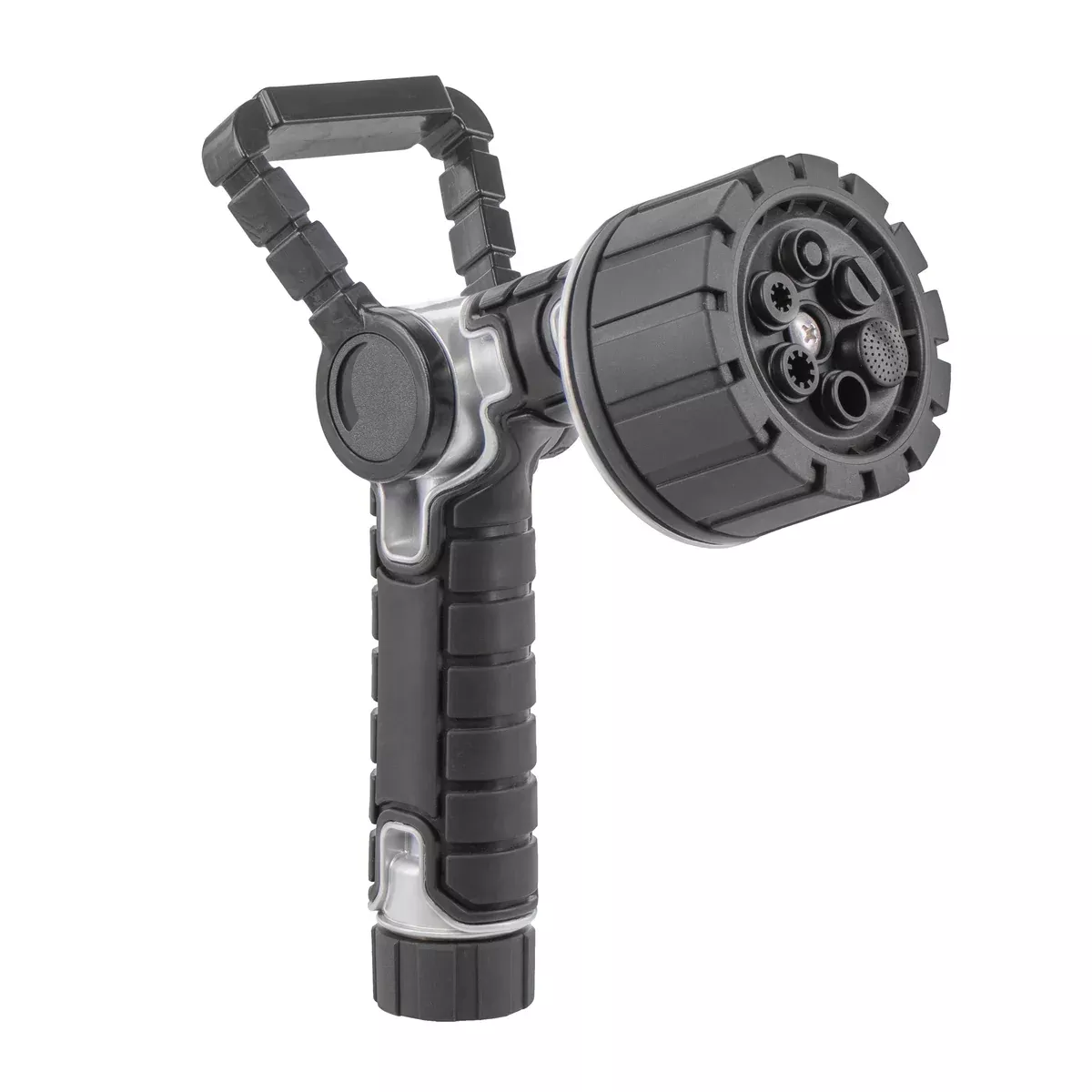6-pattern-oversize-multi-pattern-nozzle-with-firehose-handle-integrated-swivel-2 6-Pattern Oversize Multi Pattern Nozzle with Firehose Handle and Integrated Swivel 26658