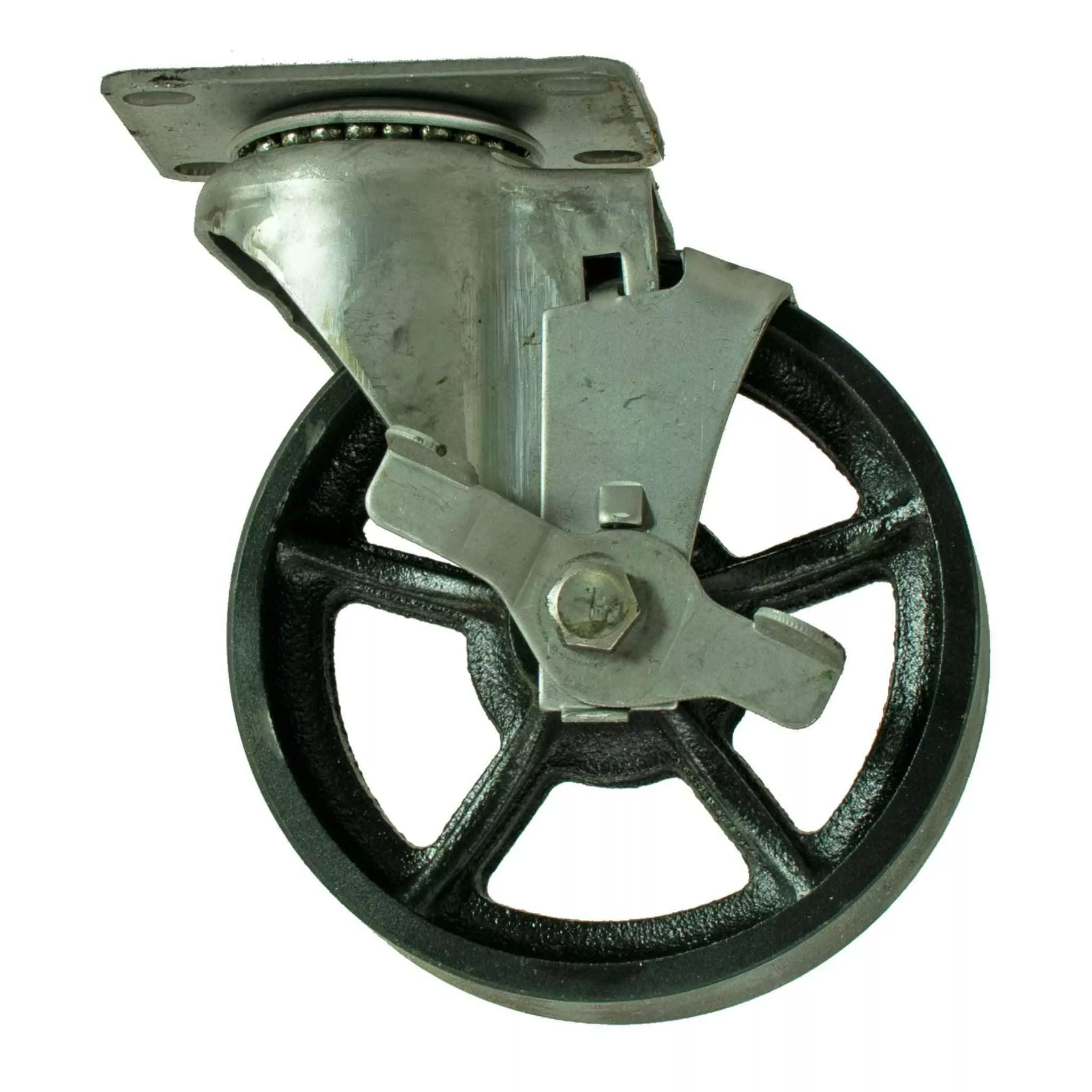 6in-vintage-casters-swivel-with-brakes 6in Vintage Casters - Swivel with Brakes