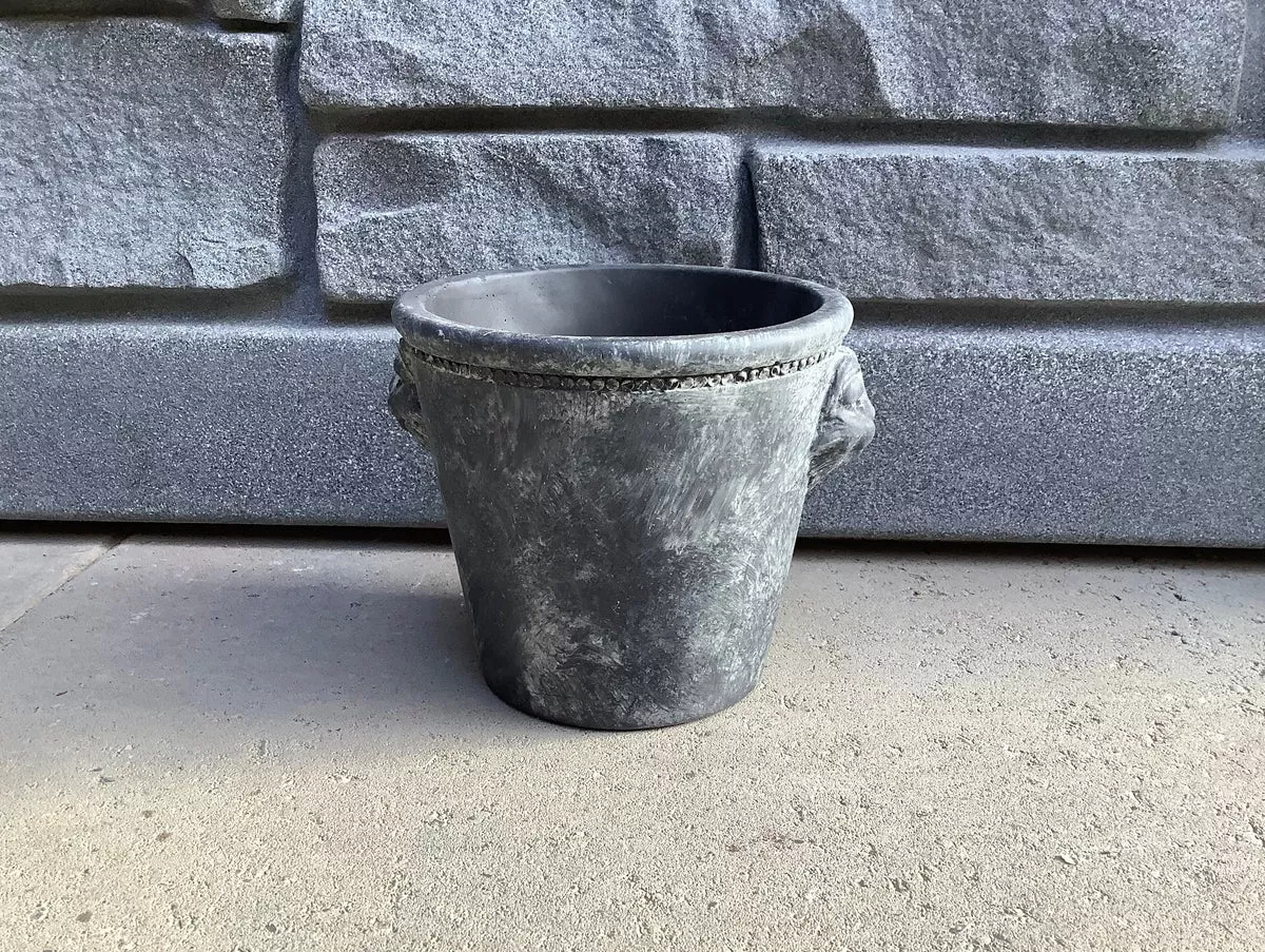 7.5" Nash Rustic Cement Pot