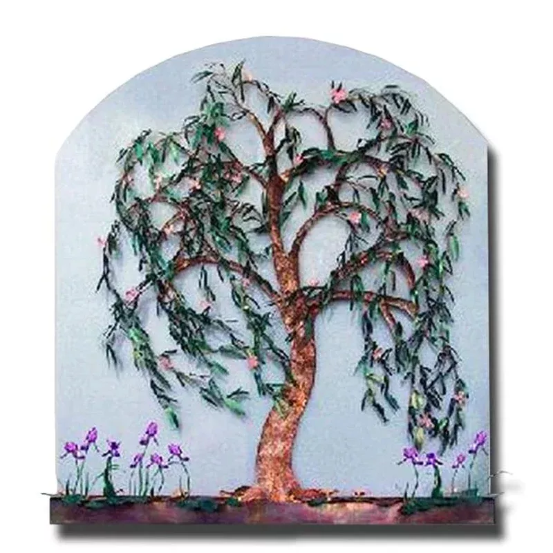 8-foot-summer-willow-wall-fountain 8 Foot Summer Willow Wall Fountain