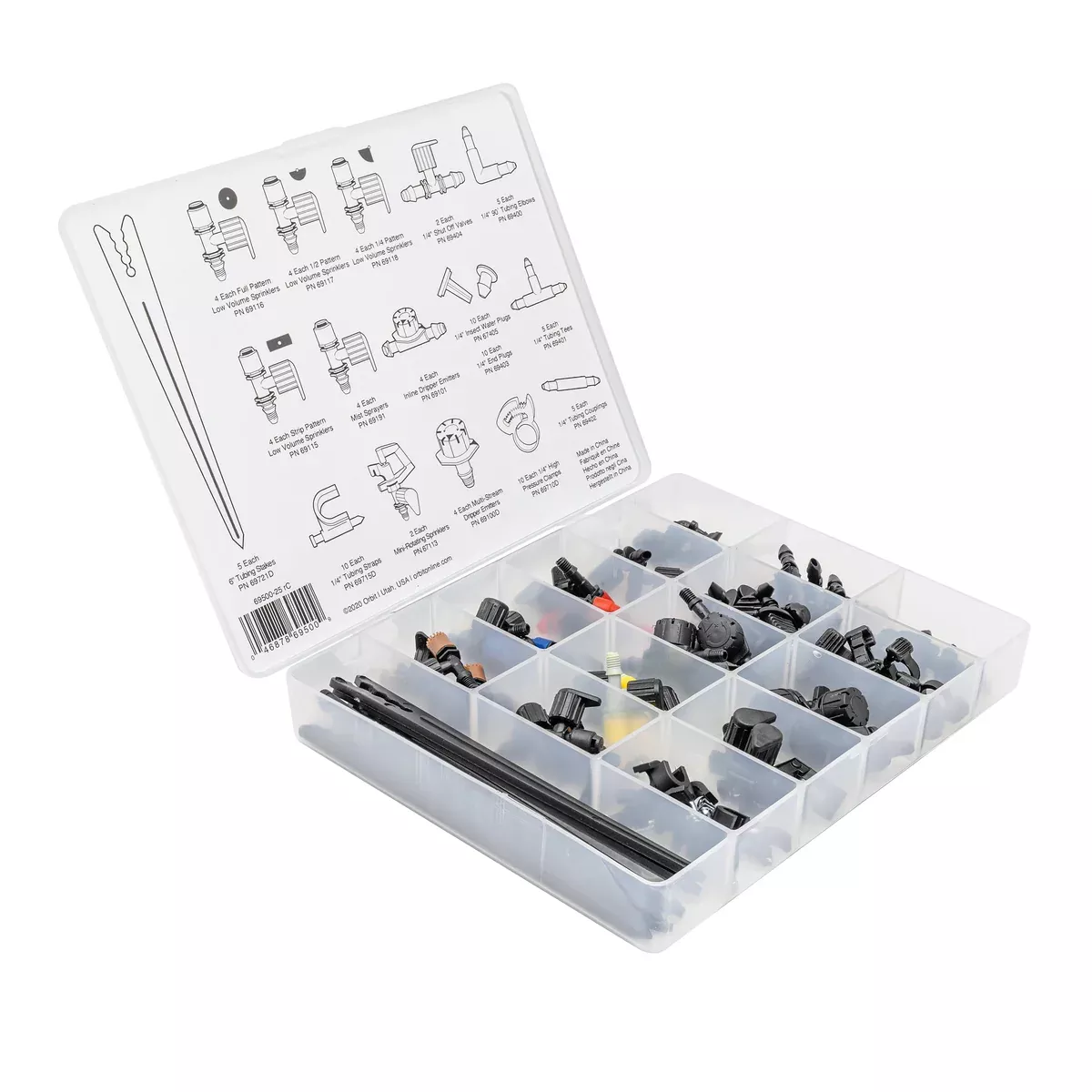 92-pc Essential Drip Parts Assortment 69500