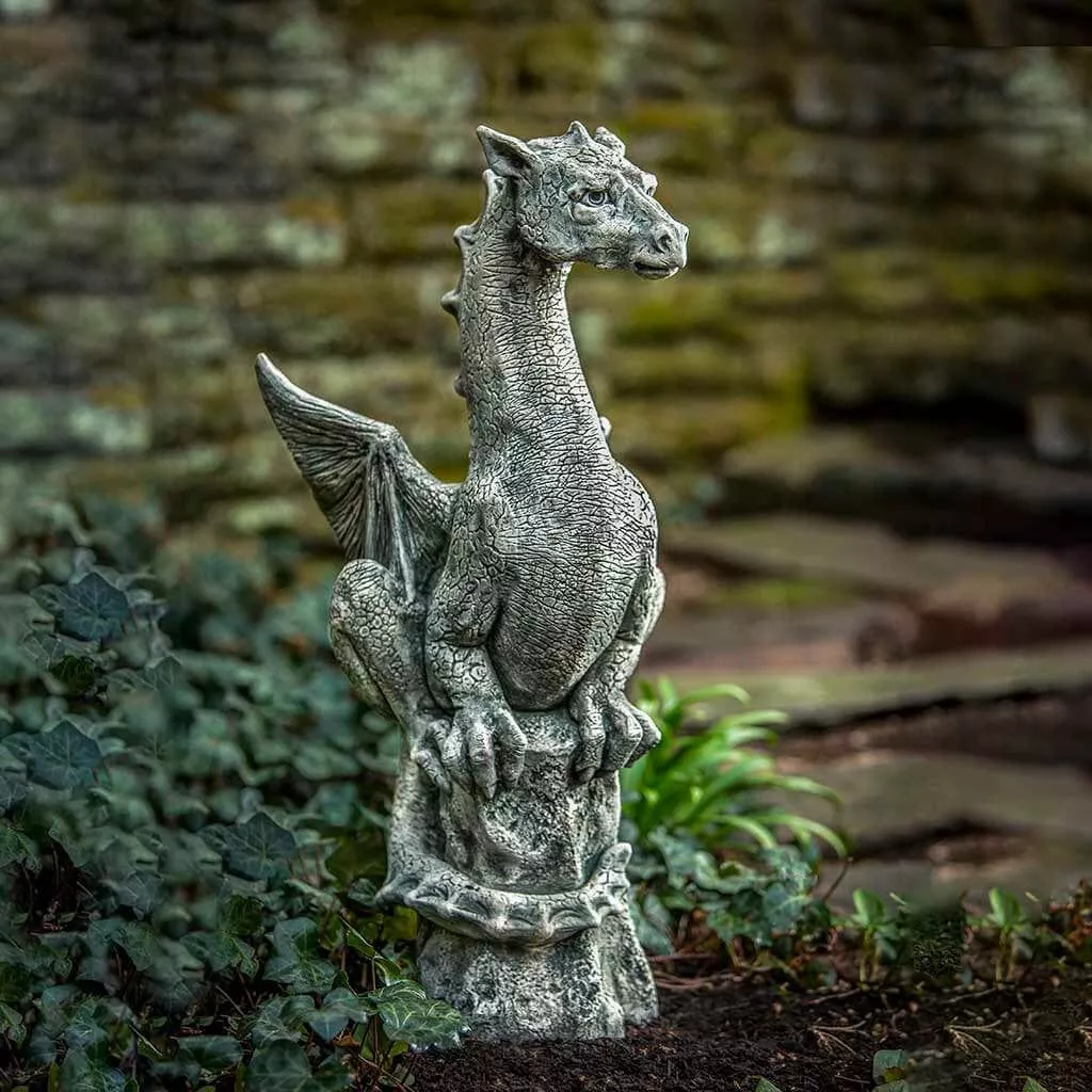 abraxas-cast-stone-garden-statue-dragon-statue Abraxas Cast Stone Garden Statue | Dragon Statue