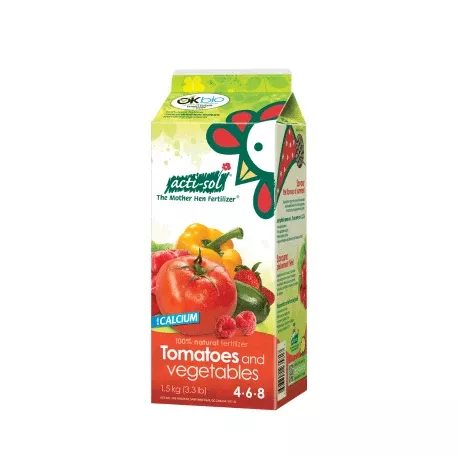Acti-Sol Tomato and Vegetable 4-6-8 Chicken Manure & Fertilizer