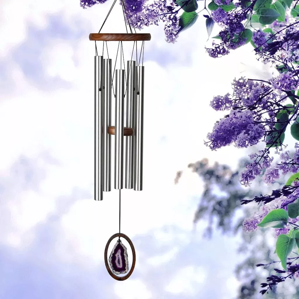 agate-large-purple-wind-chime-by-woodstock-chimes Agate Large Purple Wind Chime by Woodstock Chimes