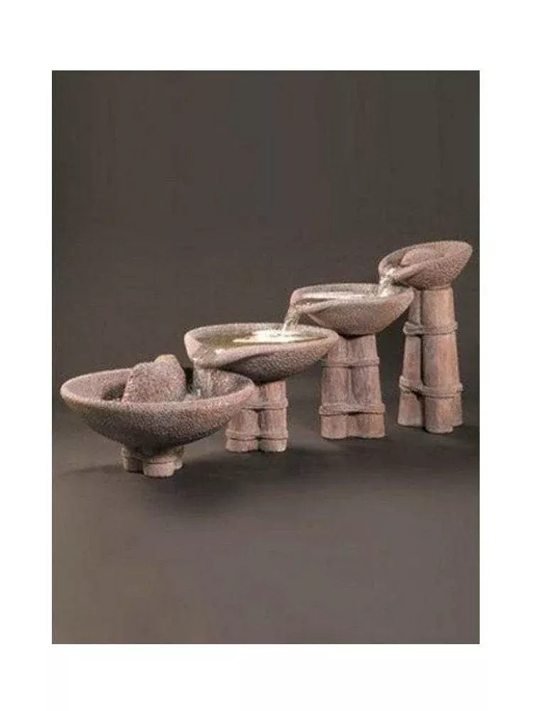 Aggregate Outdoor Water Fountain