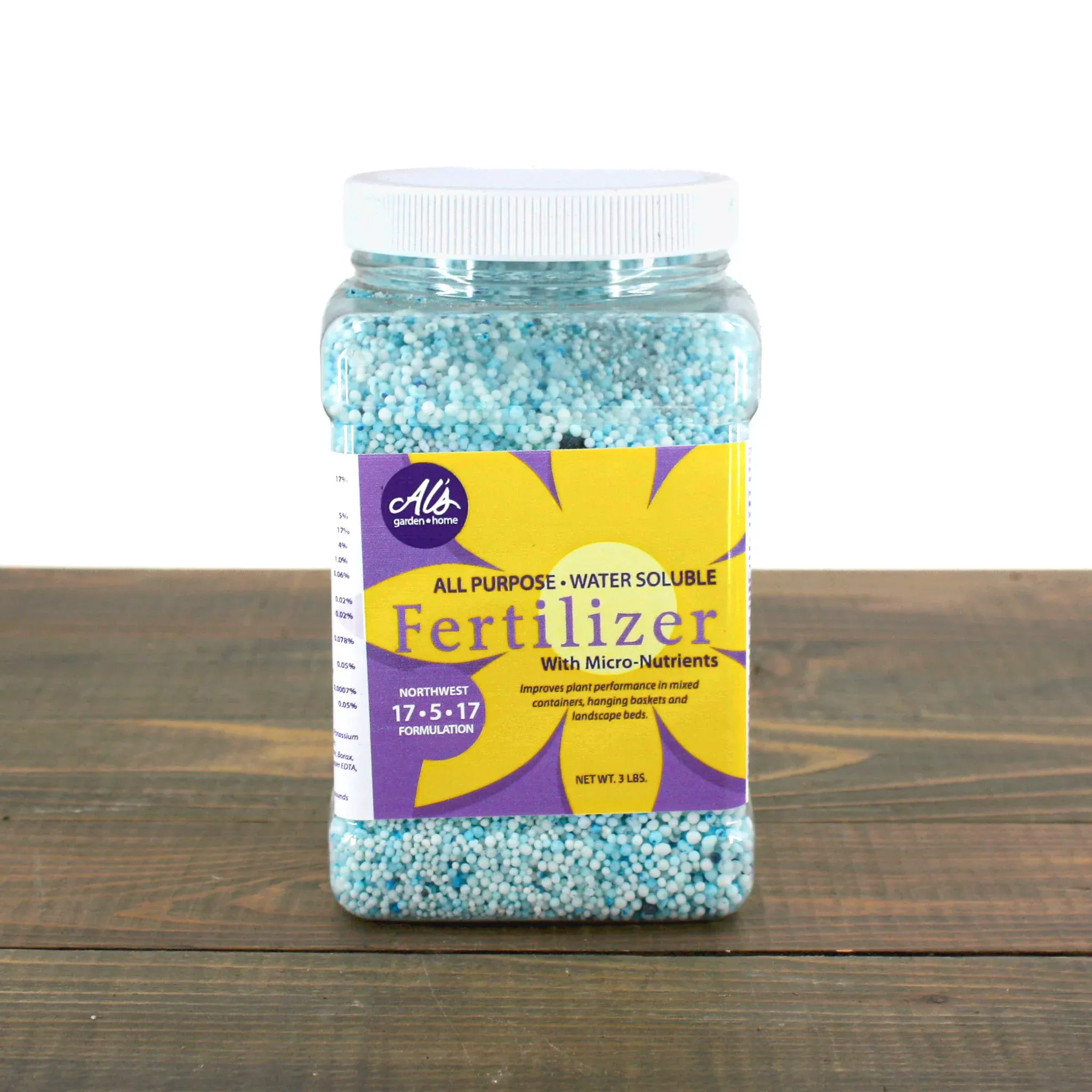 Al's All Purpose Water Soluble Fertilizer - 3 lb