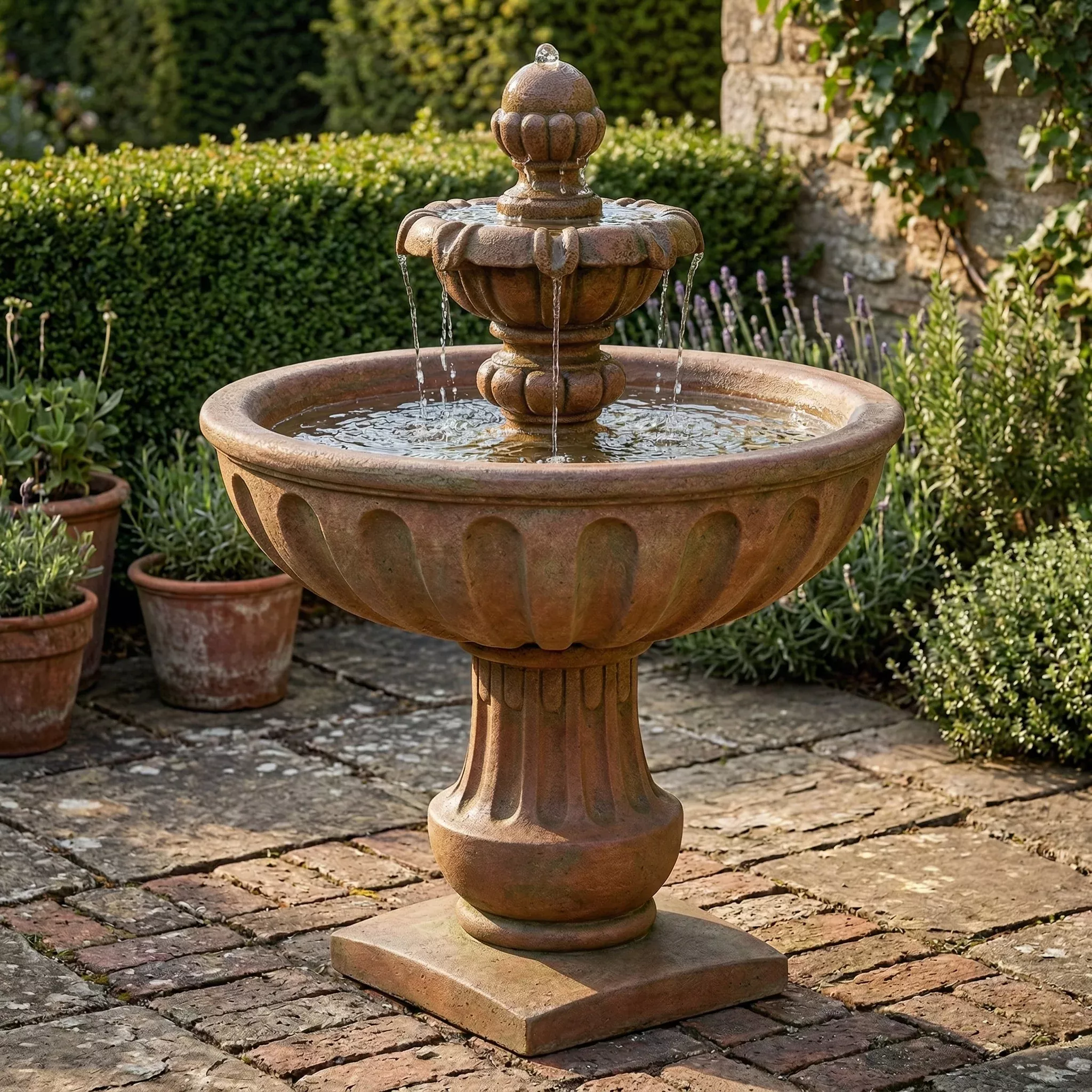 alba-outdoor-water-fountain-short Alba Outdoor Water Fountain Short