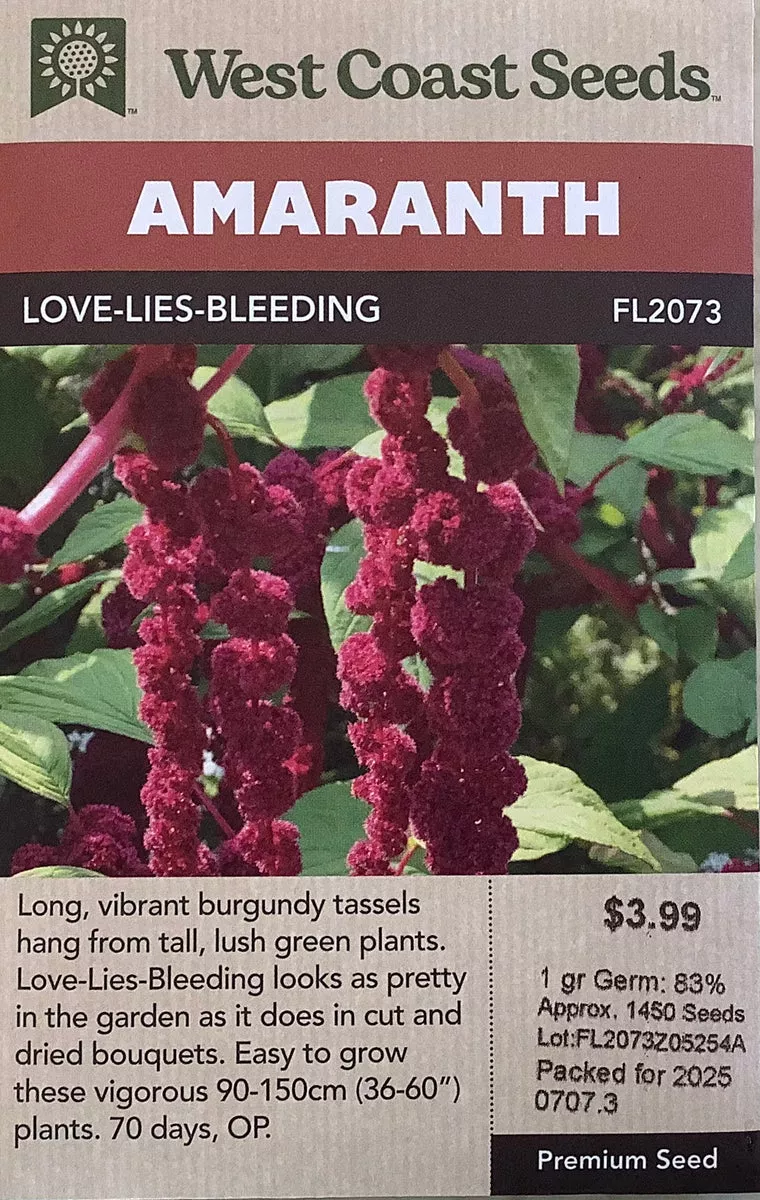 Amaranth: Love Lies Bleeding