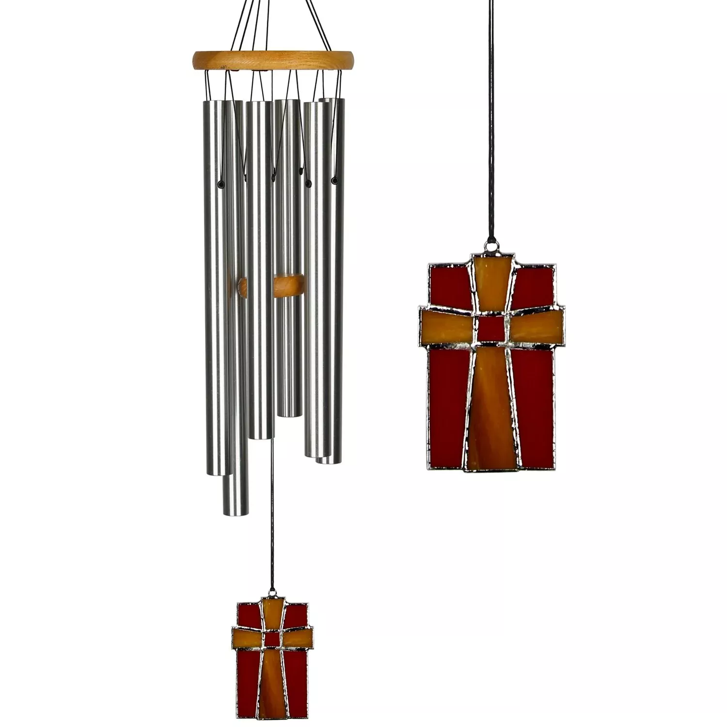 amazing-grace-chime-in-medium-with-stained-glass Amazing Grace Chime in Medium with Stained Glass