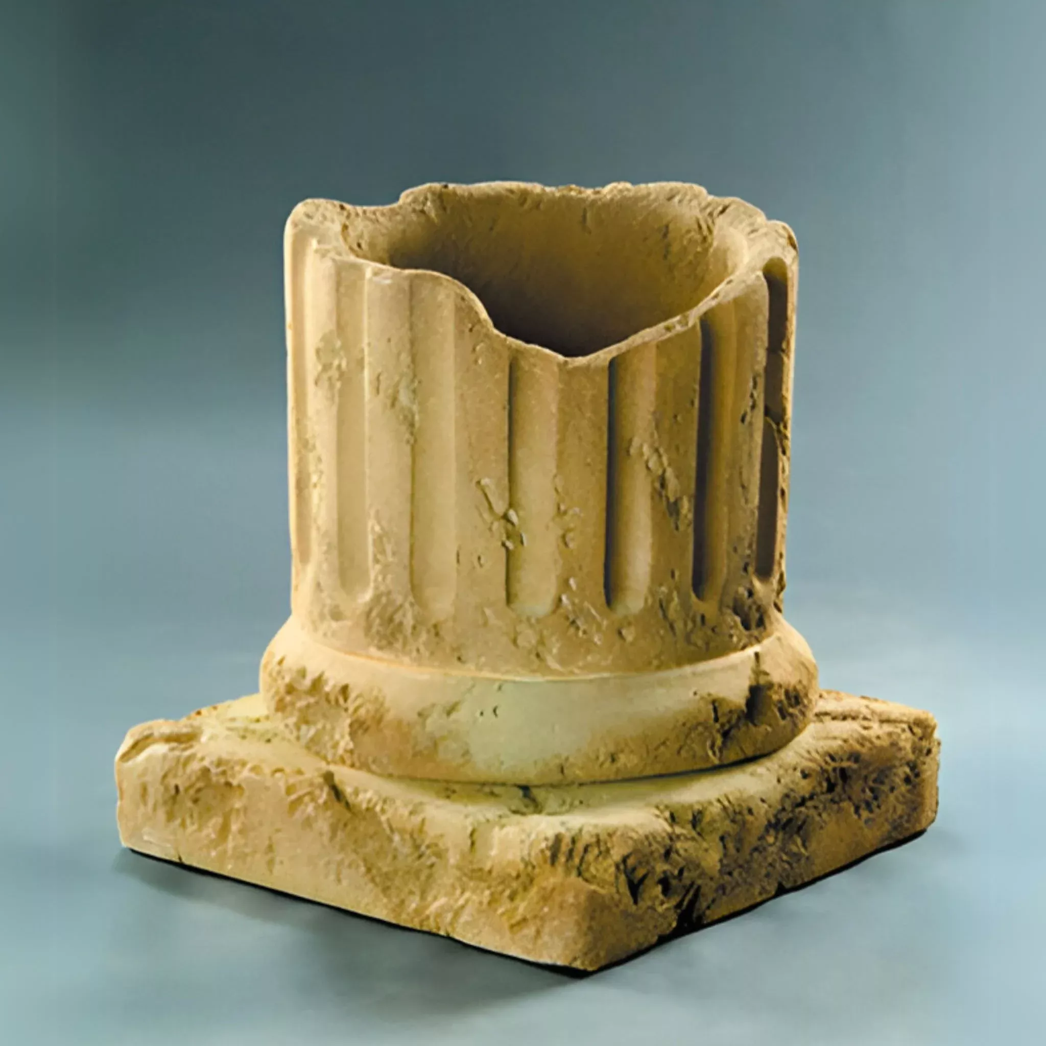 ancient-ruin-concrete-planter-fiore-6056 Ancient Ruin Concrete Planter - Fiore #6056