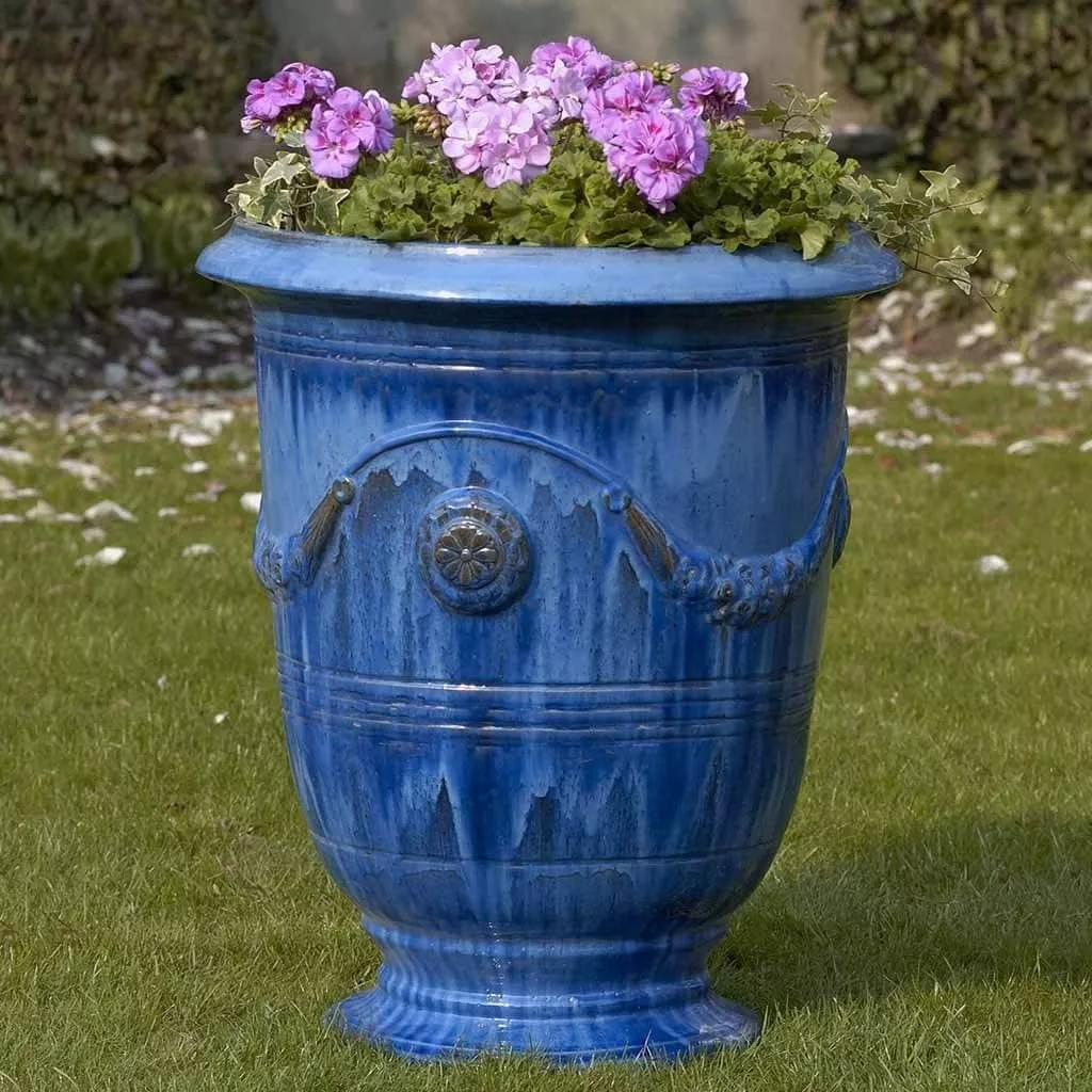 anduze-urn-planter-nested-set-3-glazed-collection Anduze Urn Planter Nested Set of 3 | Glazed Collection