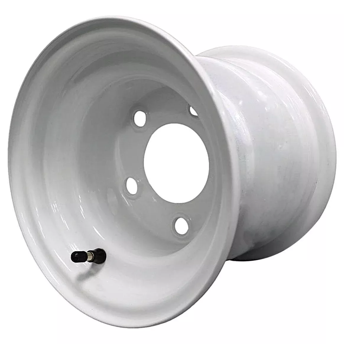 antego-8x7-white-trailer-wheel-5-on-4-5-2-83-inch-bore-single Antego 8x7 White Trailer Wheel, 5-on-4.5, 2.83-Inch Bore, Single