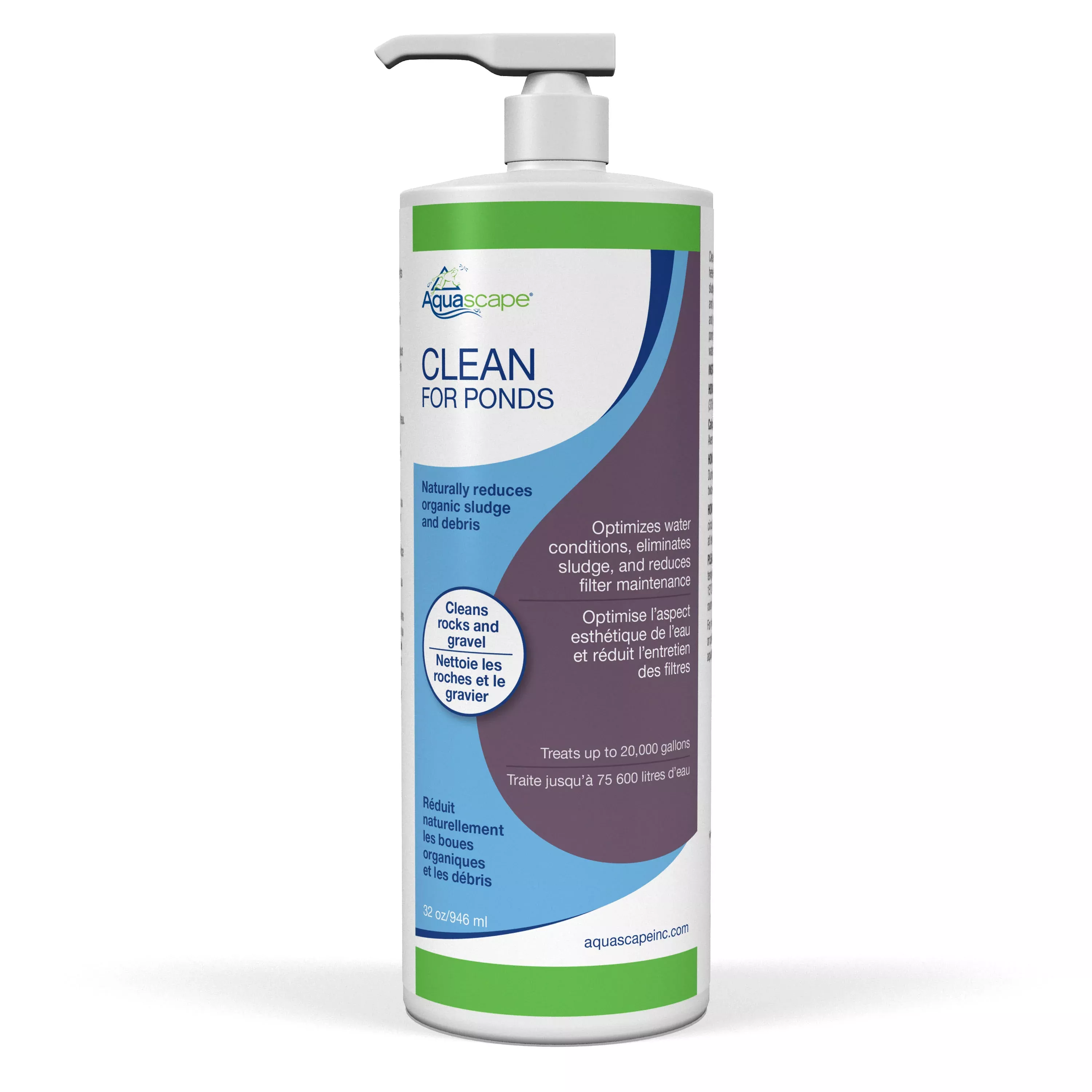 aquascape-clean-ponds-32-oz-946-ml Aquascape CLEAN FOR PONDS - 32 OZ / 946 ML