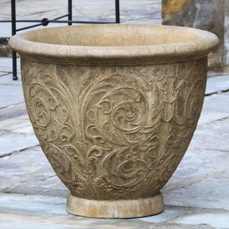 arabesque-medium-garden-planter Arabesque Medium Garden Planter