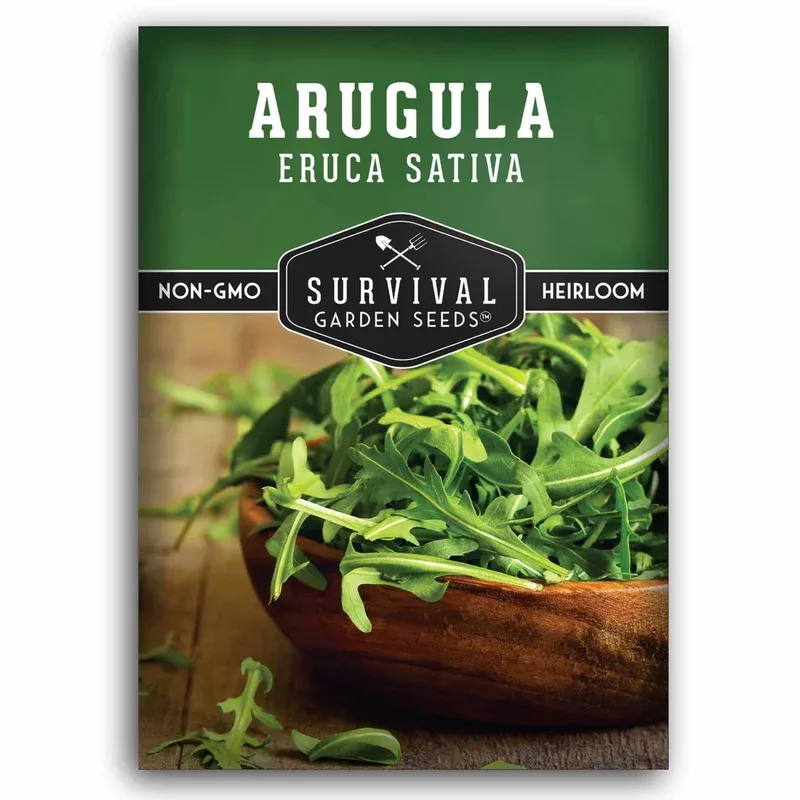Arugula Seeds – Fast-Growing, Nutrient-Dense Salad Greens for Containers & Year-Round Harvests