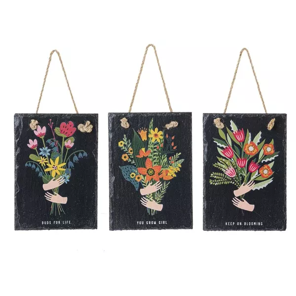 assorted-slate-garden-message-wall-decor Assorted Slate Garden Message Wall Decor