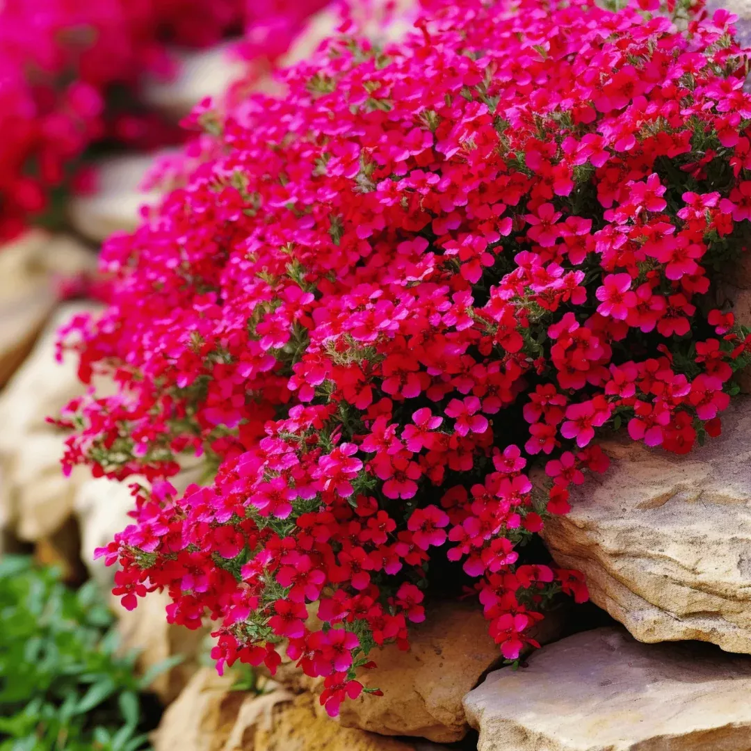 aubrieta-cascade-red Aubrieta 'Cascade Red'