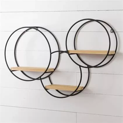 audrey-s-wall-shelf-with-3-circles Audrey's Wall Shelf with 3 Circles