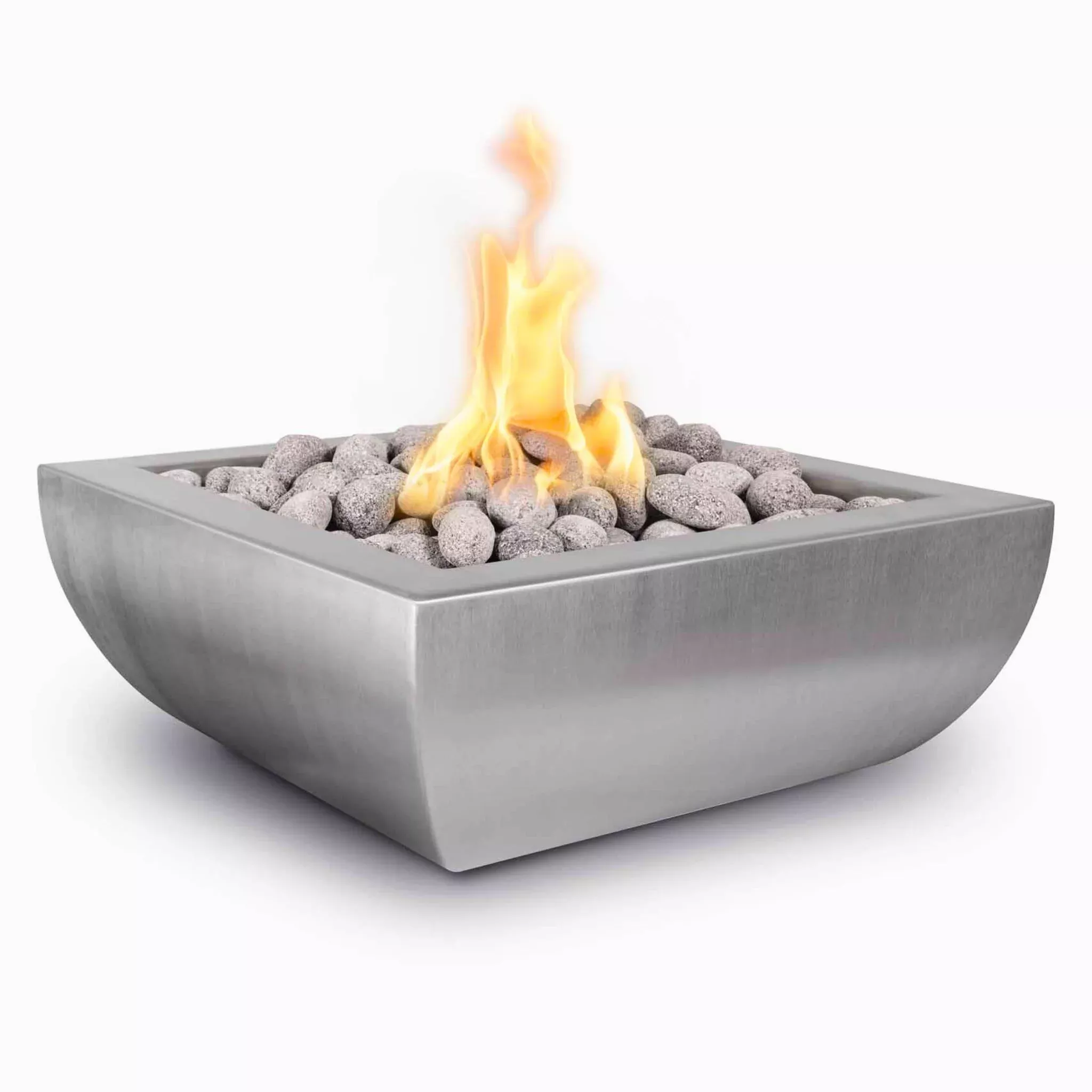 Avalon Stainless Steel Fire Bowl - The Outdoor Plus