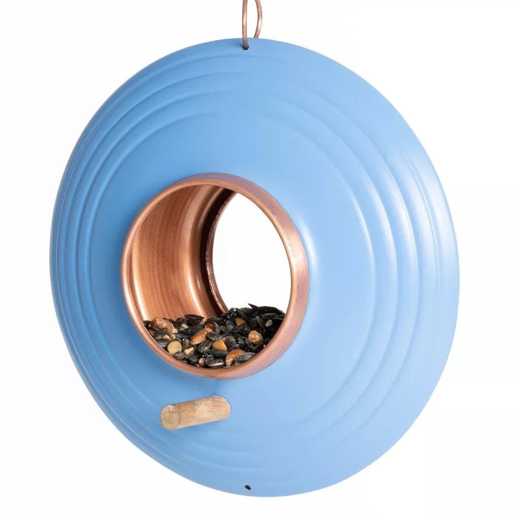 Azure Fly-Thru Bird Feeder By Good Directions