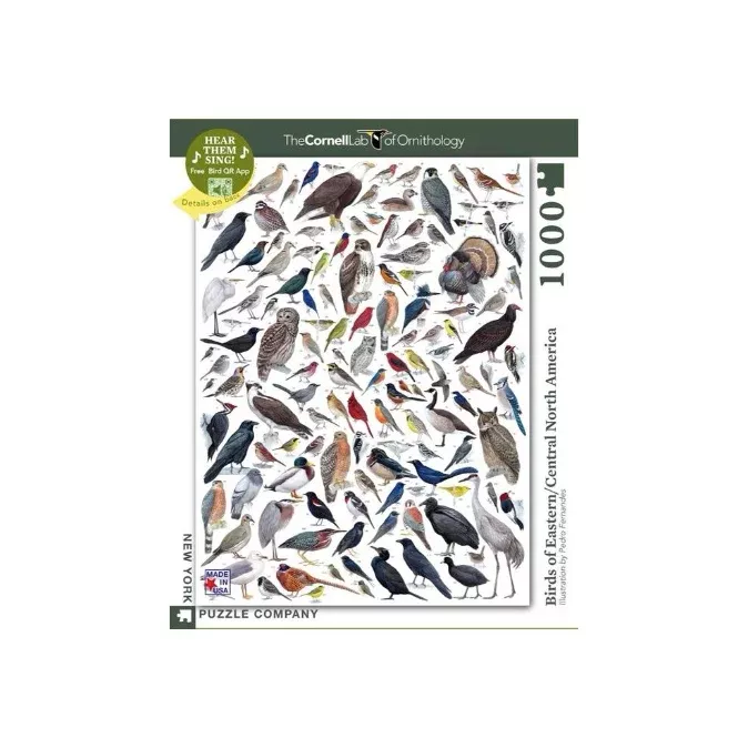birds-eastern-central-north-america-1000-piece-puzzle Birds of Eastern/Central North America 1000 Piece Puzzle