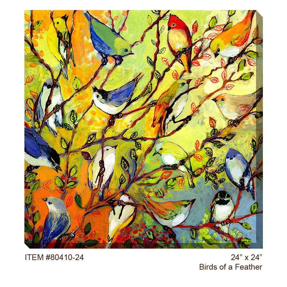Birds of a Feather Outdoor Canvas Art