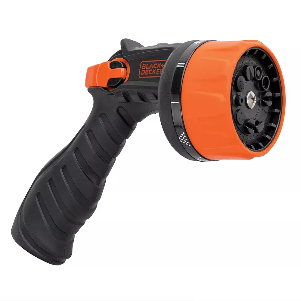 BLACK+DECKER Heavy-Duty 10-Pattern Poly Thumb Control Nozzle BD8439