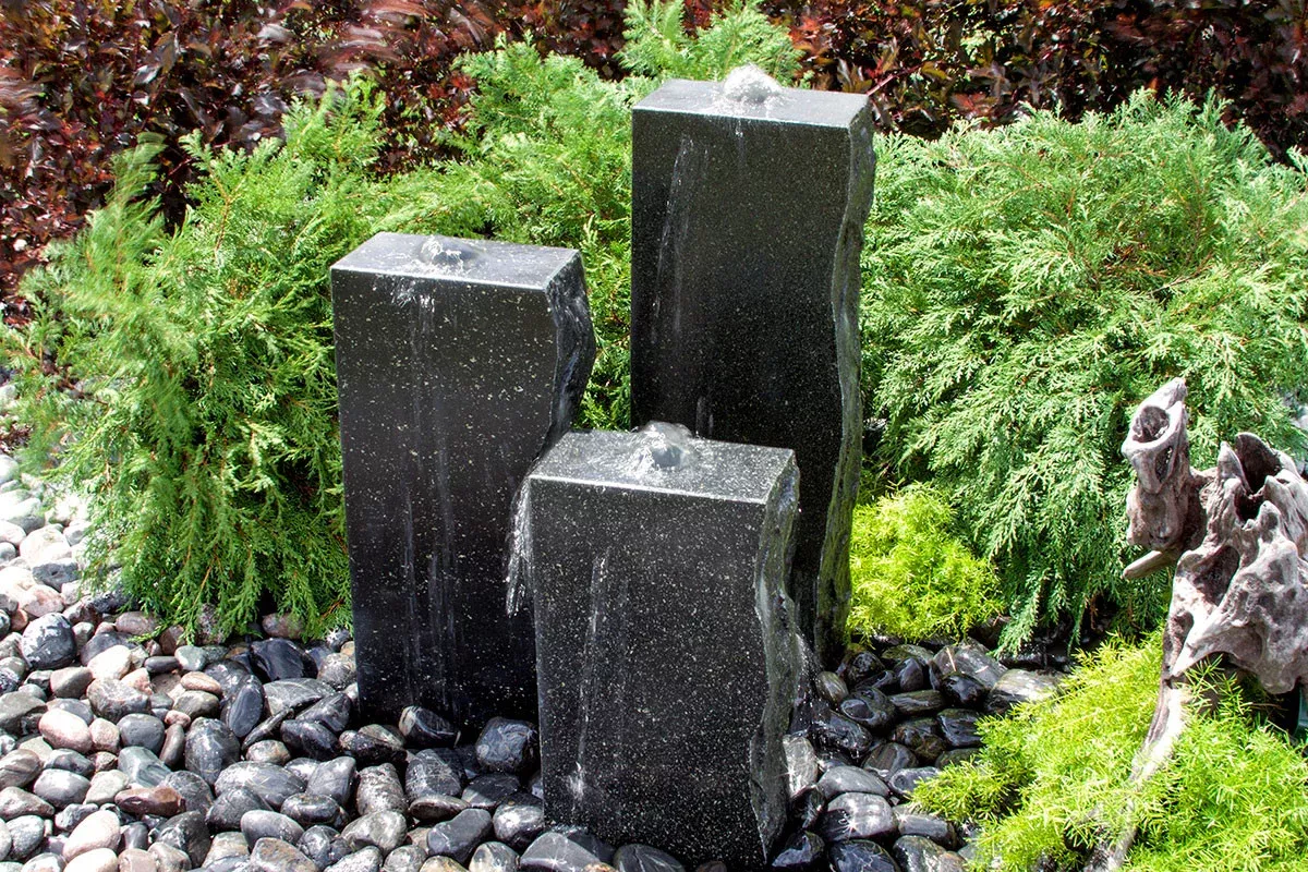 black-granite-fountain Black Granite Fountain